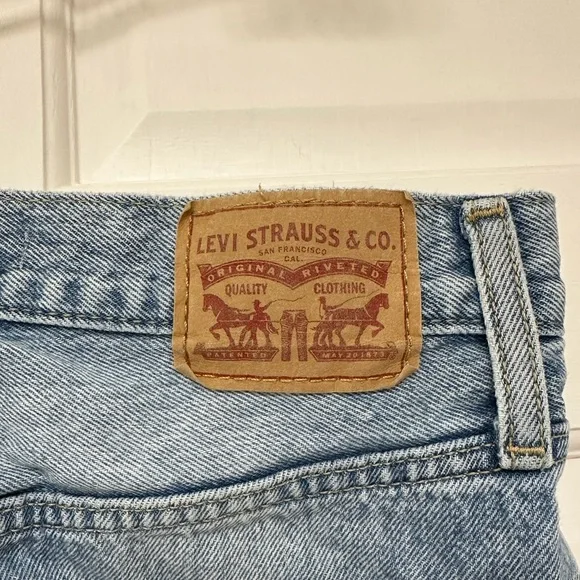 Levi’s 94 Baggy Jeans Light Wash Size 27 - Picture 4 of 10